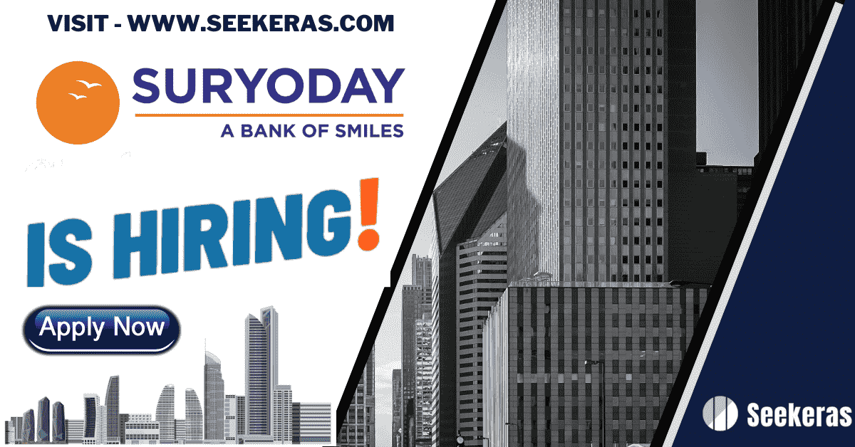 Suryoday Bank 2024 Job Vacancy 