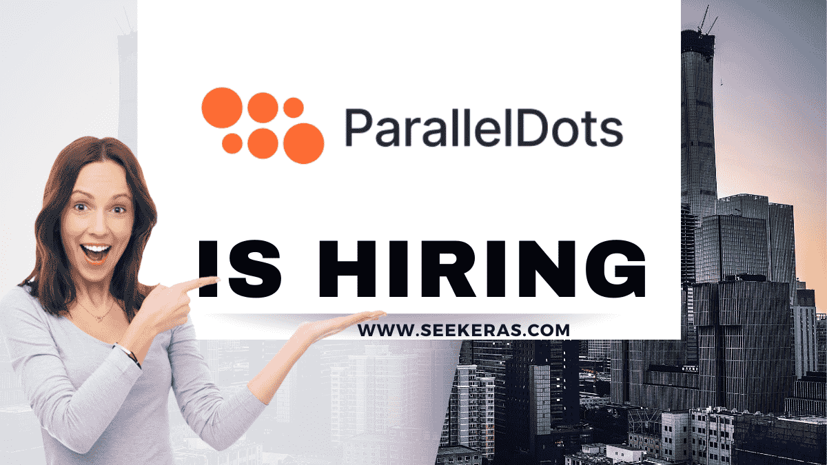 ParallelDots Work From Home Job