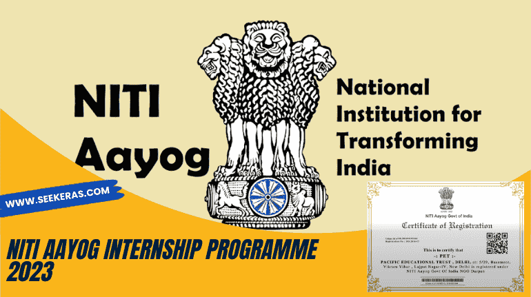 NITI Aayog Internship, Govt. Of India: Apply by 10th December
