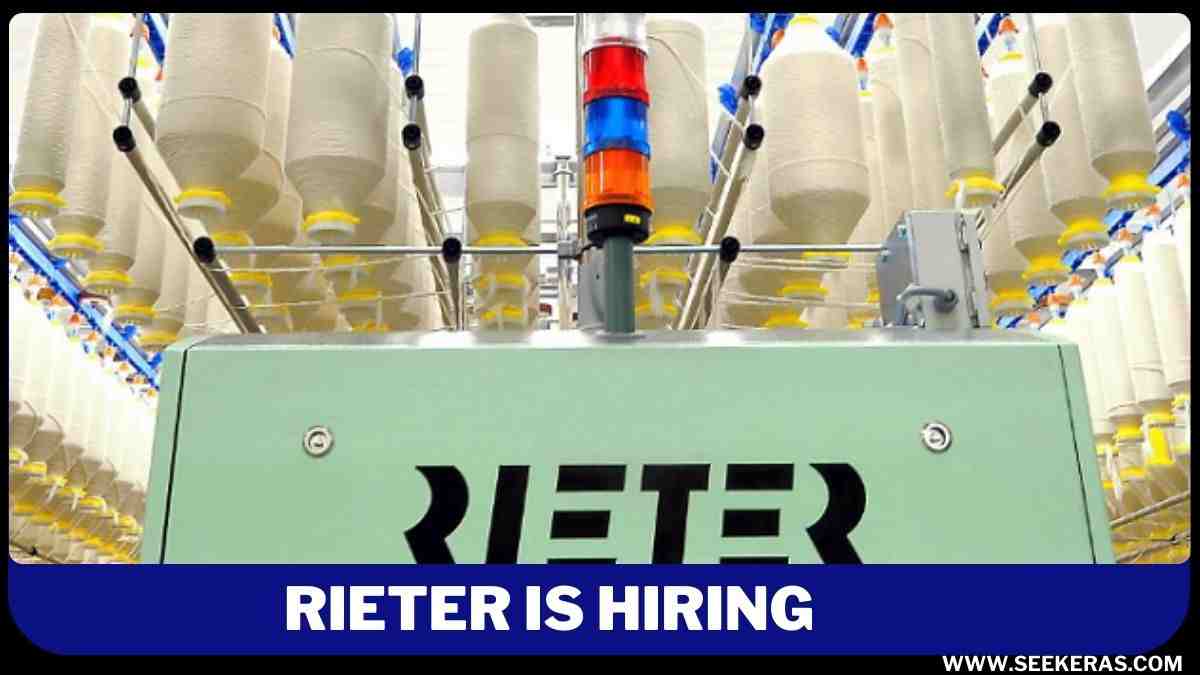Rieter Walk-in Drive 2024 for Trainee 