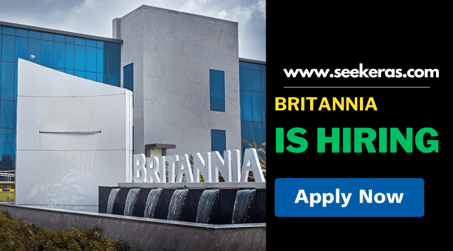 Britannia Recruitment 2024