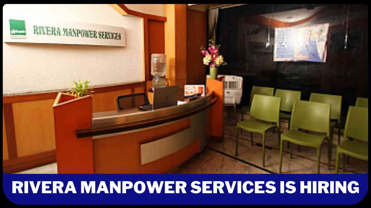 Walk-in Drive at Rivera Manpower Services