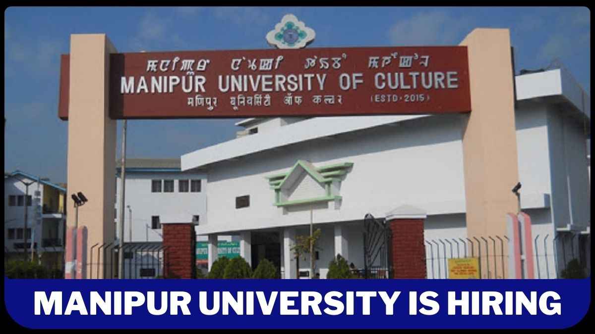 Manipur University Walkin Interview