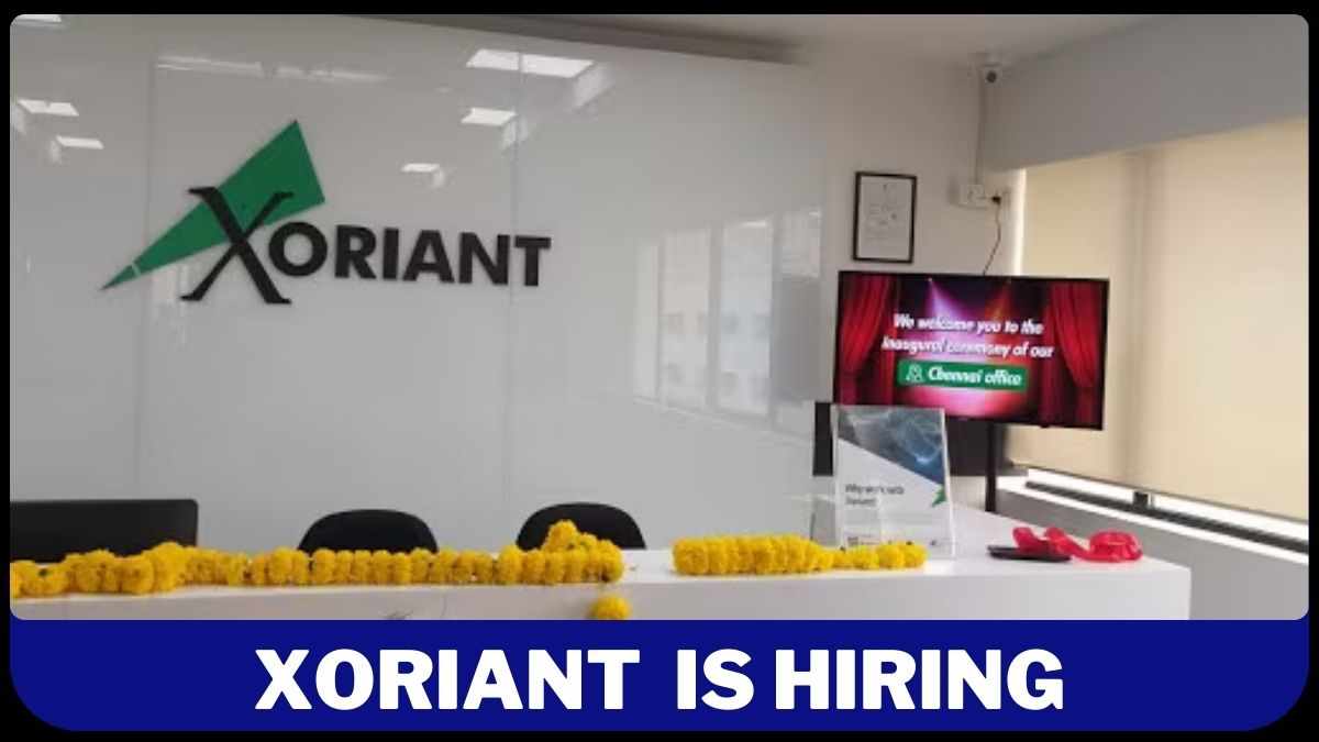 Xoriant Work From Home Job
