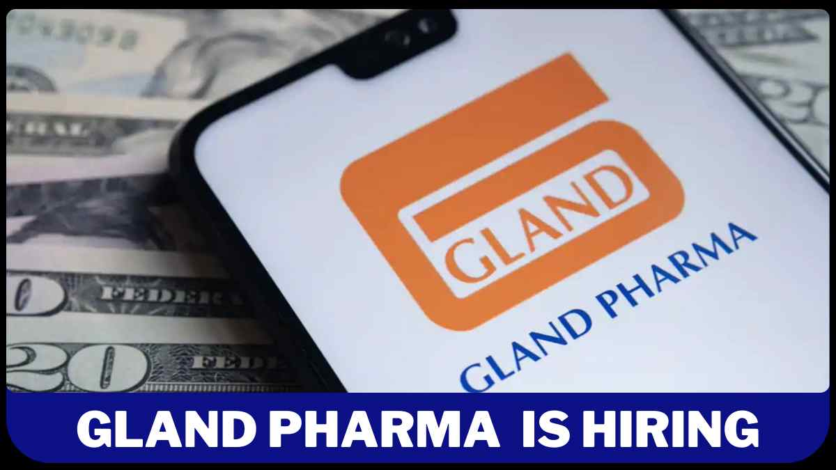 Gland Pharma Walkin Interview
