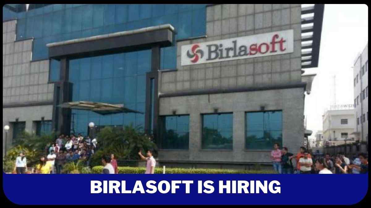 Birlasoft Recruitment 2024