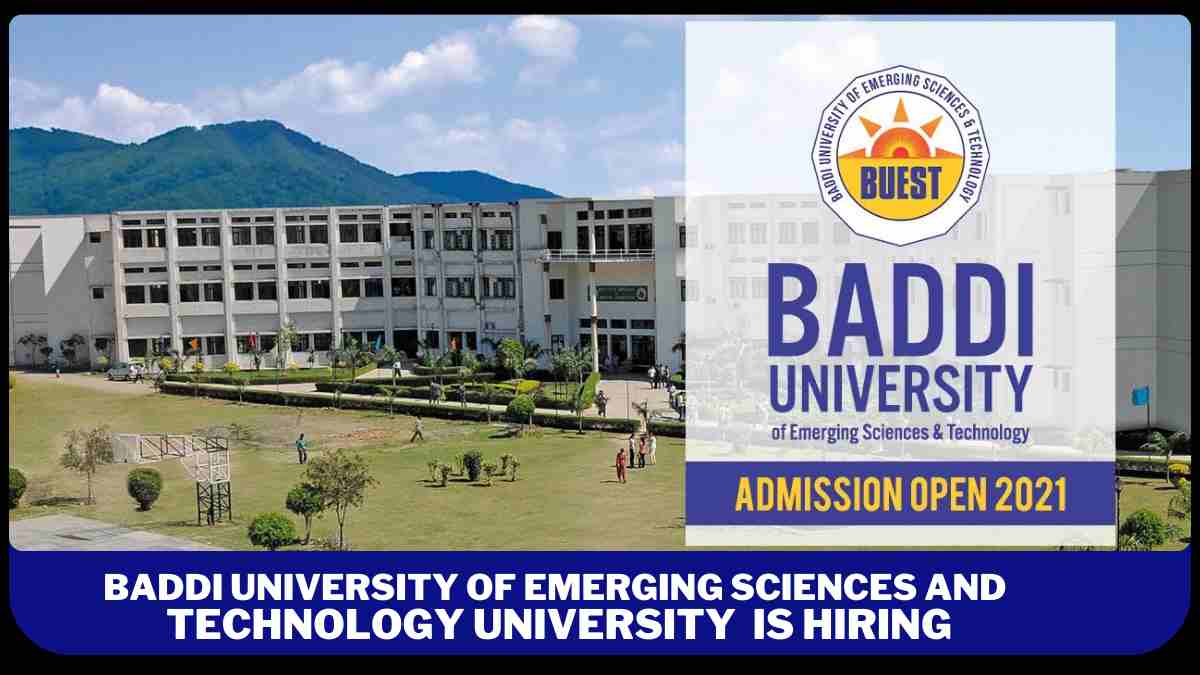 Baddi University of Emerging Sciences and Technology university