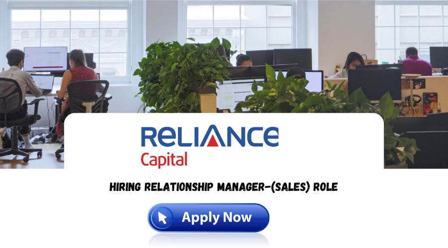 Reliance Capital Recruitment 2024