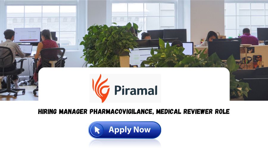 Piramal Group Job vacancy