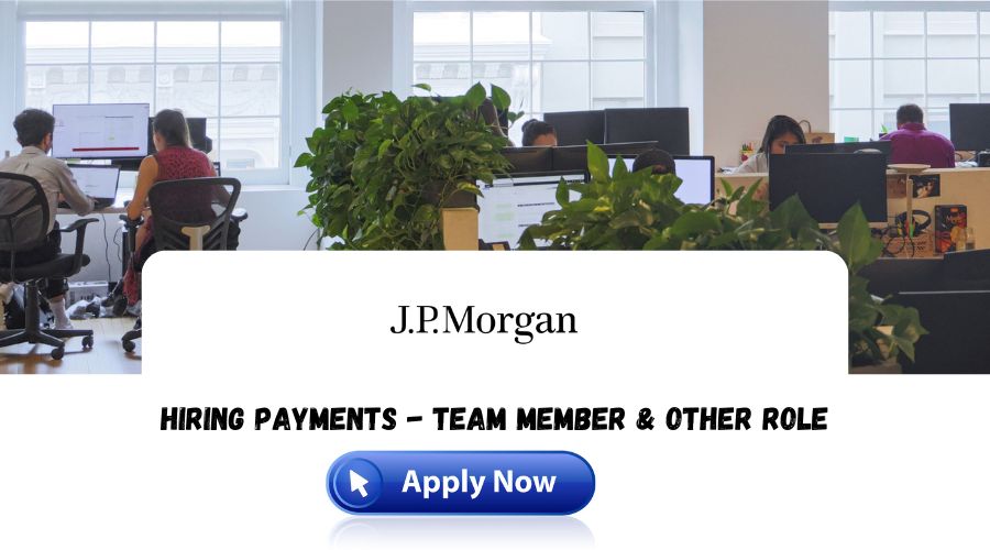 Jobs in Jp MORGAN