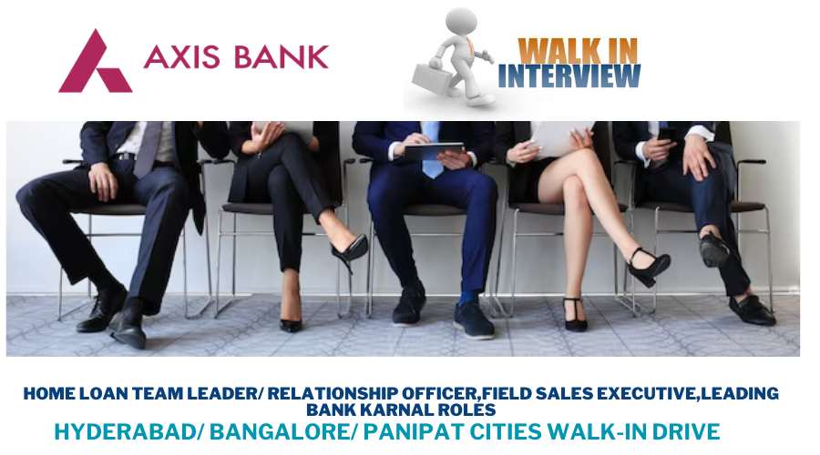 Axis Bank Walk in Drive
