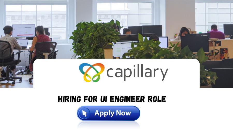 Capillary Technologies Recruitment 2024