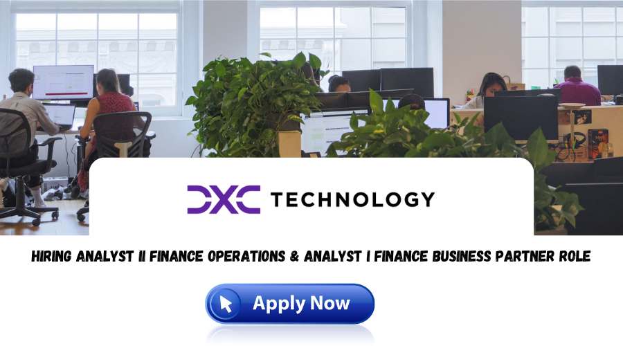DXC Technology Recruitment 2024