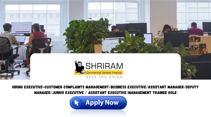 Shriramfinance Recruitment 2024